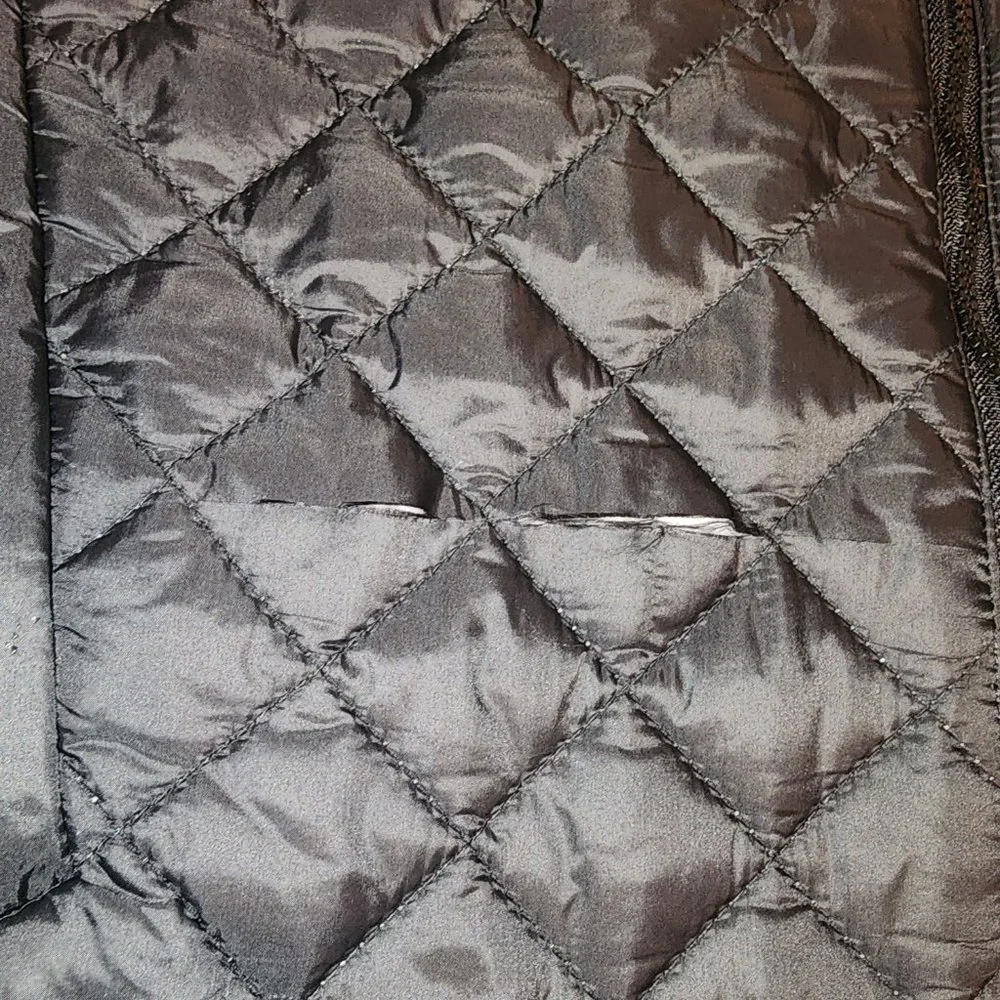 Quince Featherless Quilted Puffer Jacket NWT Black Small - Picture 3 of 10